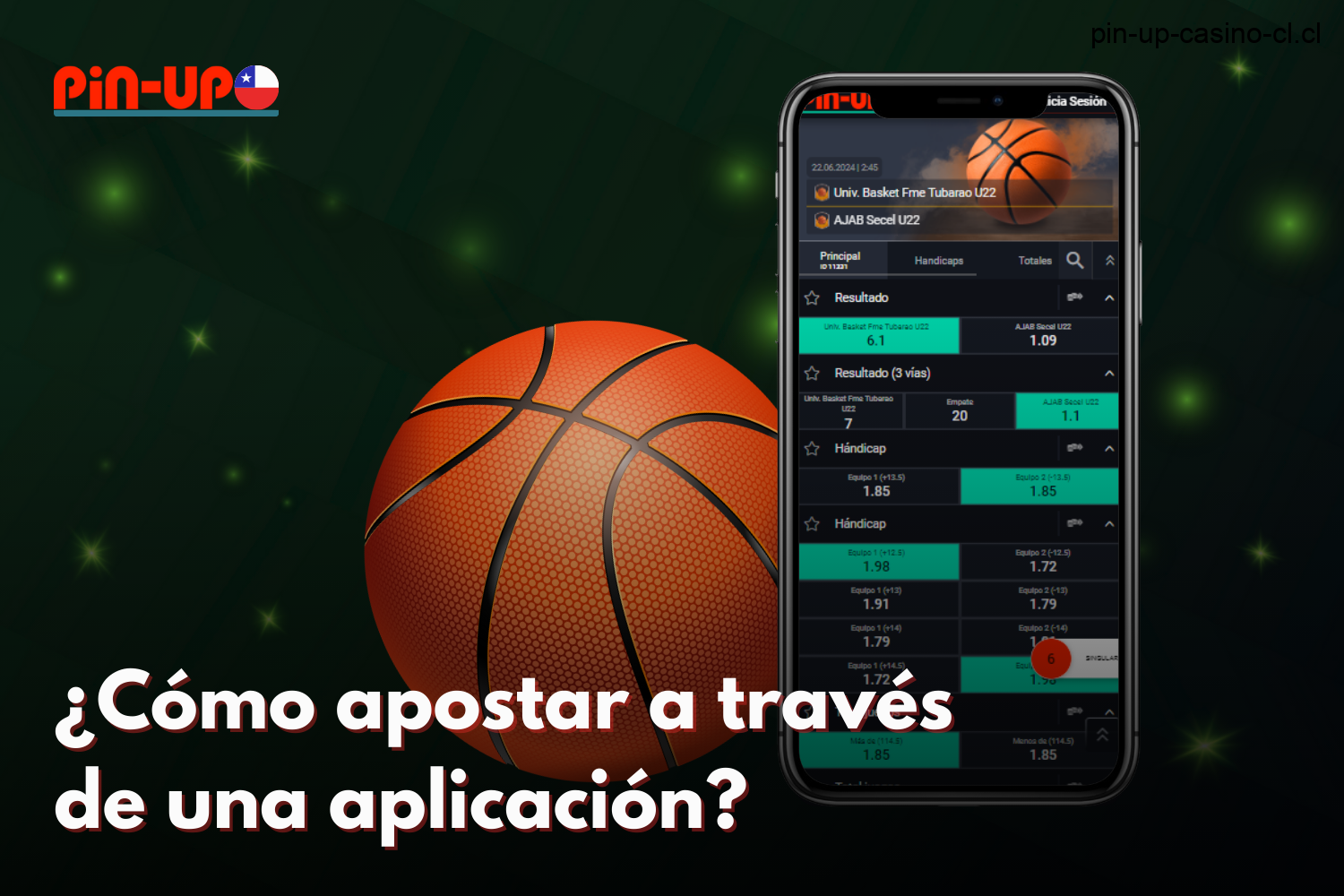 Para poder realizar apuestas a través de la app Pin Up, los usuarios de Chile deben estar registrados, realizar un depósito y seleccionar una disciplina de apuesta