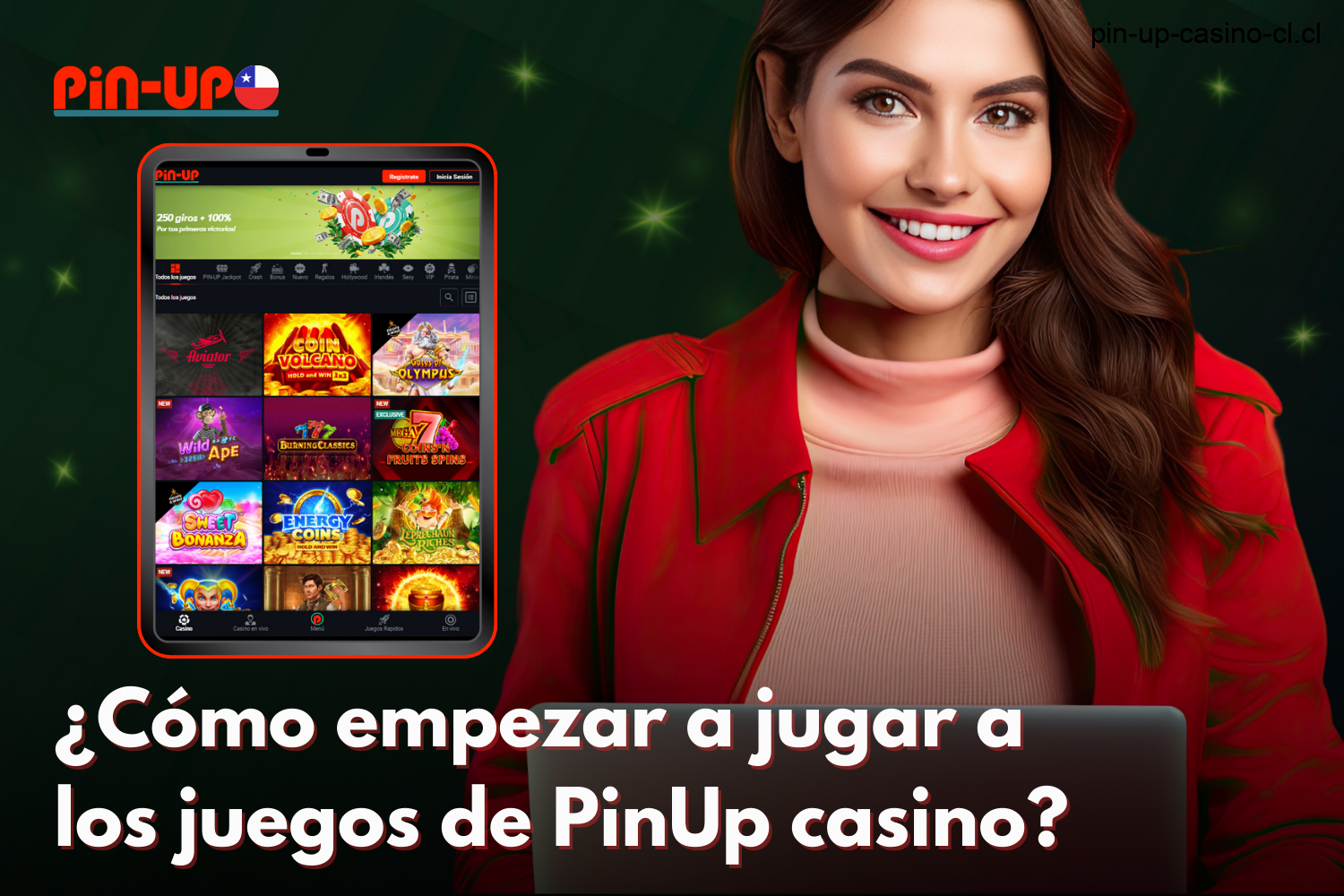 Para empezar a jugar a los juegos de Pin Up Casino, los jugadores de Chile tienen que registrarse y hacer un depósito primero